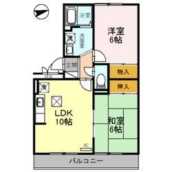 セジュール西公文名の物件間取画像